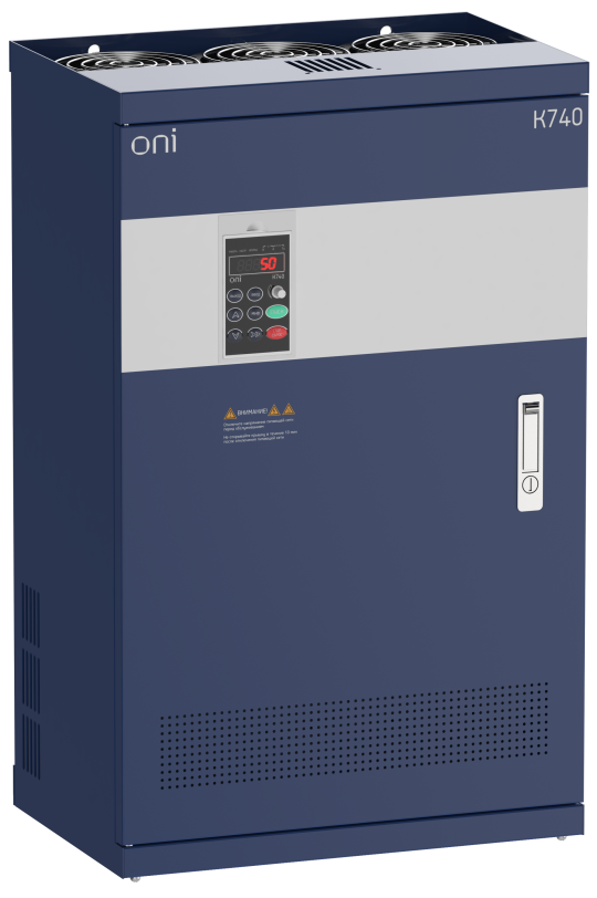 ПЧ K740 690В 3Ф 220-250кВт 245-275А ДПТ энк. Profibus ONI