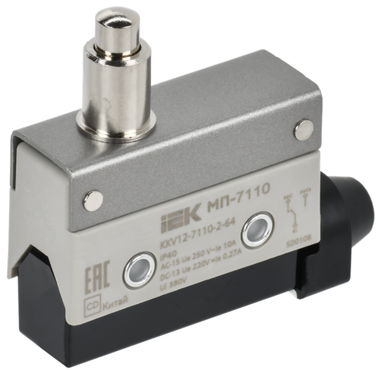 Микр. конц. МП-7110 удлин. толкатель IP40 IEK