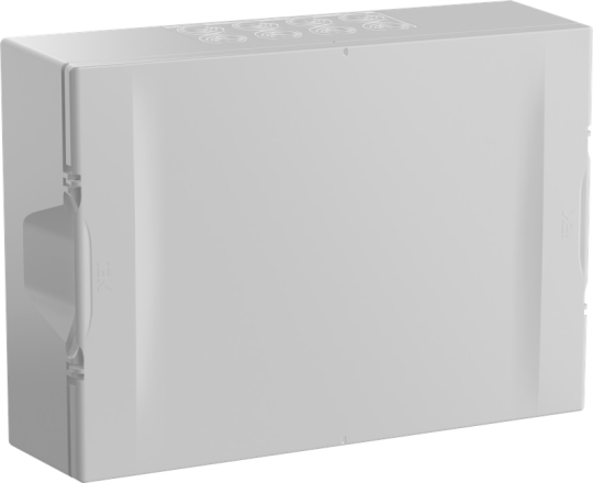 KREPTA Корпус пластиковый ЩРН-П-18 белая дверь IP40 IEK