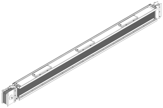 Секц. прям. распр. 300см 800А Al 3L+N+PER НК IP55 1+0 IEK