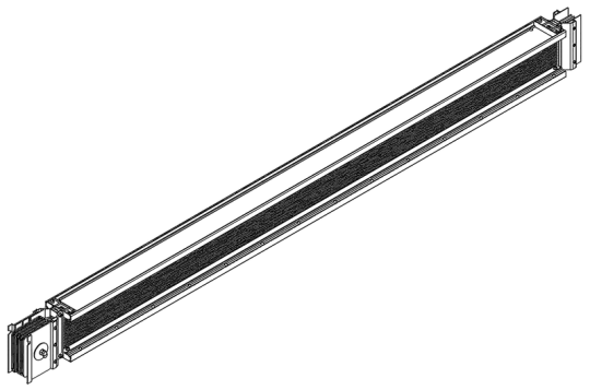 Секц. прям. 300см 1000А Cu 3L+N+1/2PE К IP55 тр. IEK