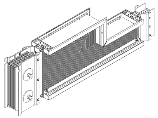 Секц. редукц. 3200-2000А Al 3L+N+1/2PE НК IP55 без а/в IEK
