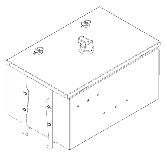 Кор. от. мощ. Plug-in с 2 а/в 400А Al 3L+N+PER К IP55 IEK