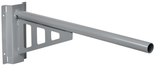 Кронштейн КР-6 D=48 L=1000 на опору 2 хомута серый IEK