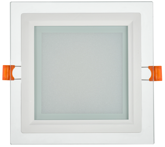 Светильник LED ДВО 1624 со стекл. квадр. 12Вт 4000К IP20 IEK
