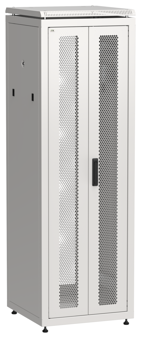 ITK LINEA N 38U 600х600мм распаш. перф. дв. задн. перф. сер.