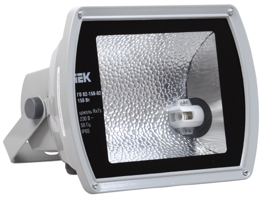 Прожектор ГО02-150-02 150Вт Rx7s серый асимметричный IP65 IEK