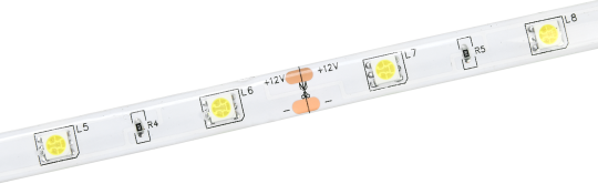 Лента LED 5м LSR-5050WW30-7,2-IP65-12В IEK