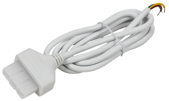 Кабель питан. 1,5м бел. для светильника LED линейн. 1010 IEK