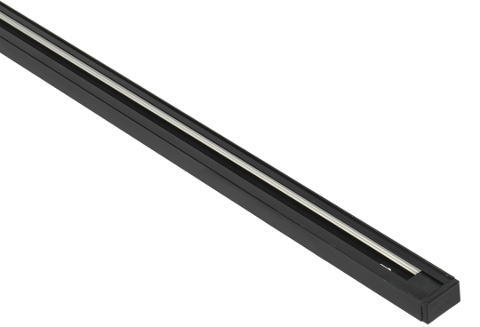 Шинопровод осветительный 1Ф 1,5м черный + комплект IEK