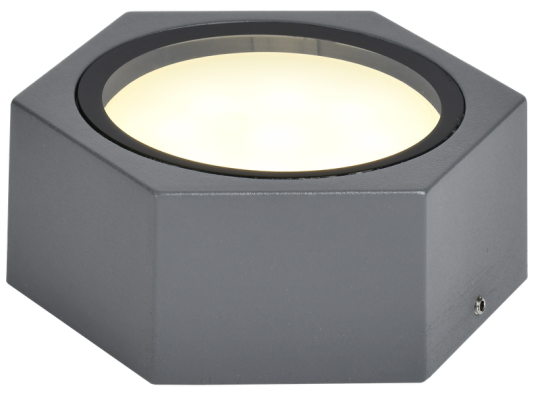 Светильник уличный 5204 потолочный GX53 IP65 серый IEK