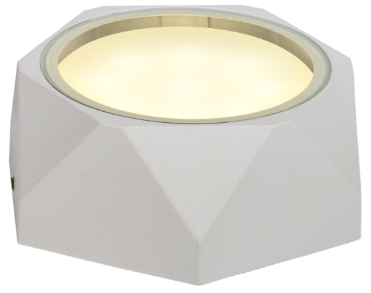 Светильник уличный 5304 потолочный GX53 IP65 белый IEK