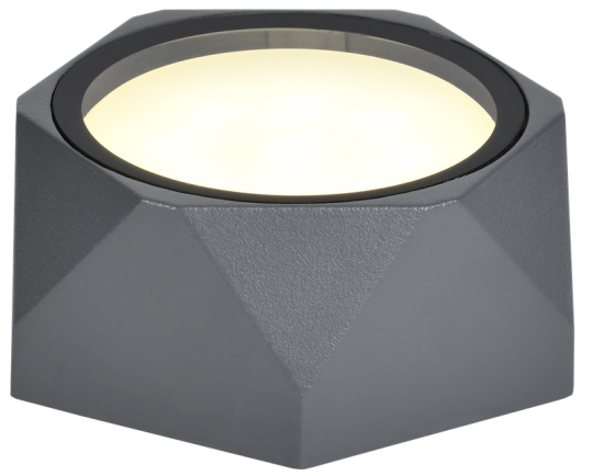 Светильник уличный 5304 потолочный GX53 IP65 серый IEK
