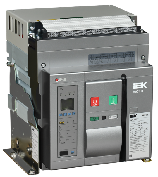 Возд. авт. вык. AC ВА77 F3P D 65кА 2000А EA акс. MASTER IEK