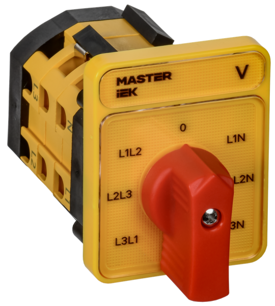 Перекл. кулачк. станд. рук. 10А сх. 66 MASTER IEK