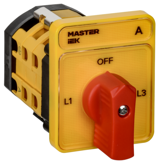 Перекл. кулачк. станд. рук. 10А сх. 98 MASTER IEK