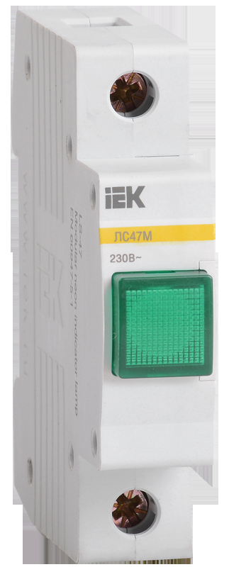 Сигнальная лампа ЛС-47М (зеленая) (матрица) IEK
