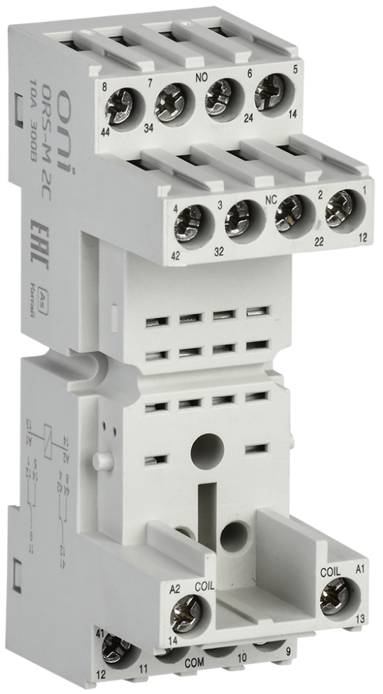 Розетка ORS-M для реле ORM 2C ONI