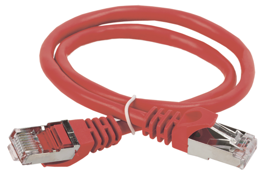 ITK Коммутационный шнур кат. 5Е FTP PVC 10м красный