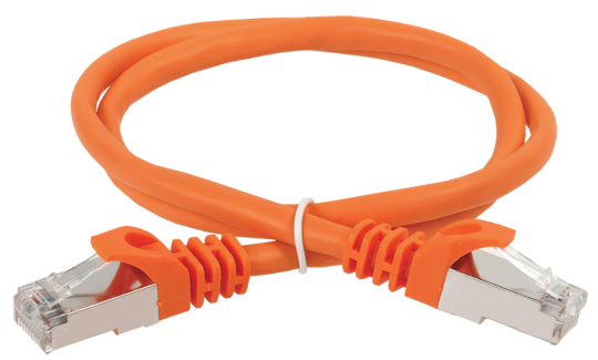 ITK Коммутационный шнур кат. 5Е FTP PVC 7м оранжевый