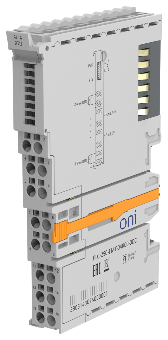 ПЛК 250 Модуль IO 4 AI RTD CDS ONI