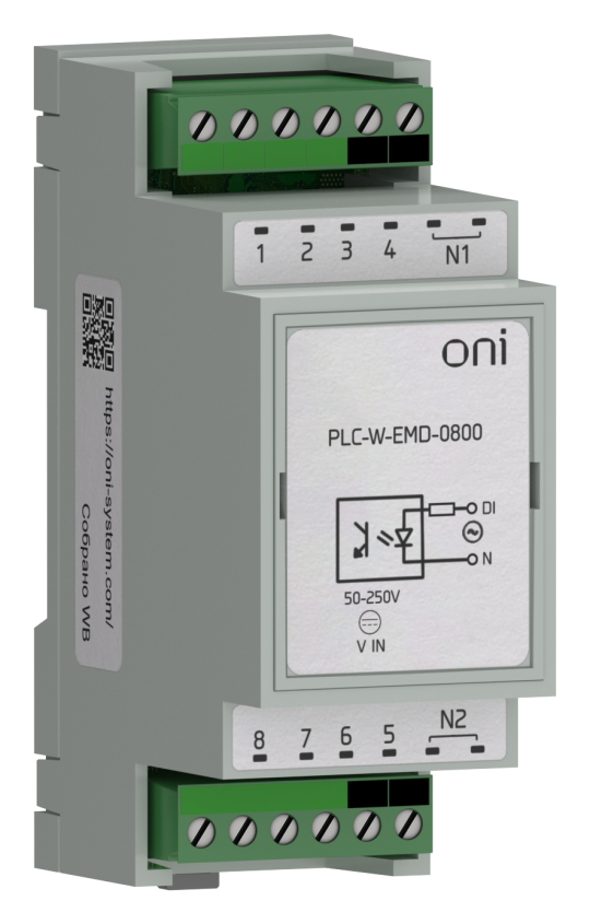 ПЛК W. Расширение 8 DI 230В AC ONI