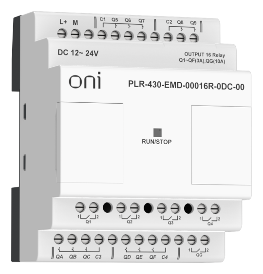 ПЛК 430 Модуль IO 16 RO 24В DC ONI