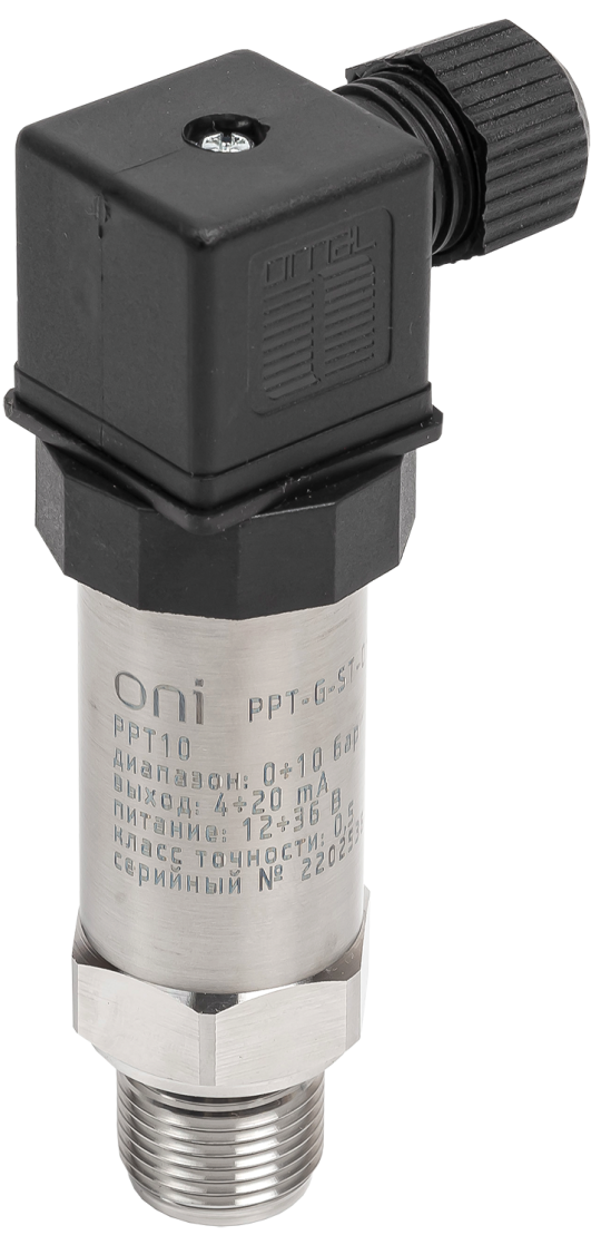 Преобр. давл. PPT10 0,5% 0-10Бар 4-20мА M20 DIN43650 ONI
