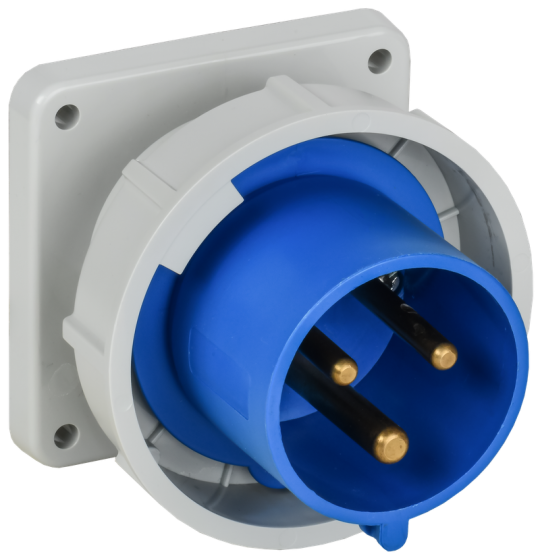 Вилка встр. ССИ-3232 32А-6ч 220В 2P+PE IP67 IEK