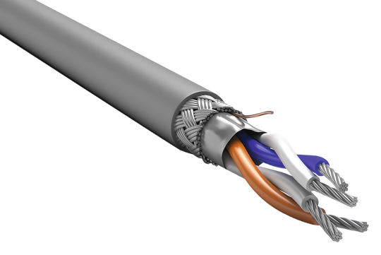 ITK Кабель RS-485 1х2х0,78 нг(А)-LS серый (200м)