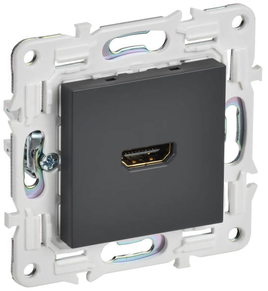 SKANDY Роз. HDMI SK-H01T титан IEK