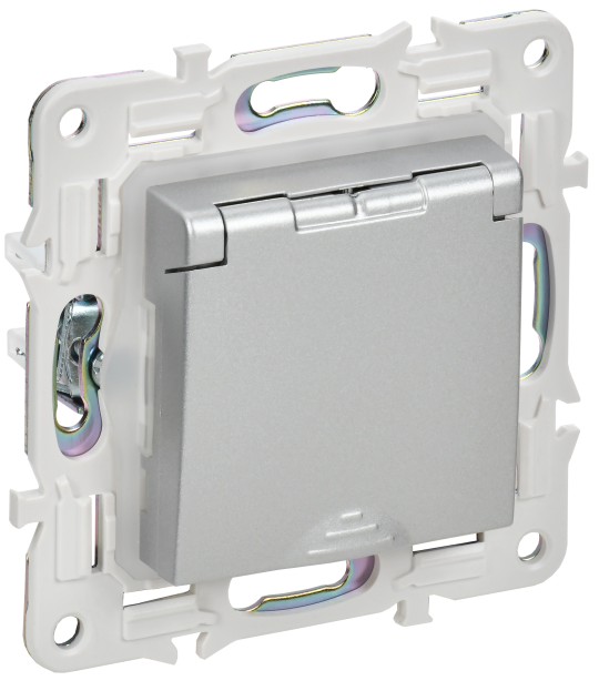 SKANDY Роз. з/к/ш кр. 16А IP44 SK-R11S сереб. IEK