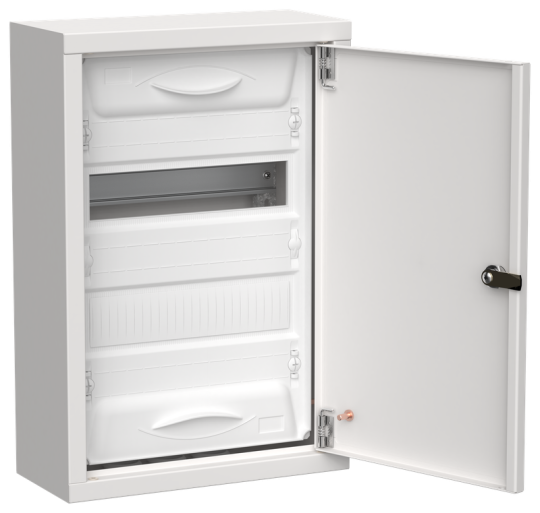 TITAN 5 Корпус мет. ЩРн-24 (1х24) 460х310х140 IP31 бел IEK