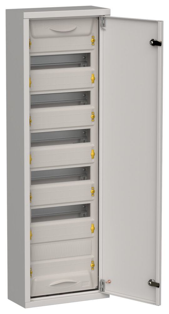 TITAN 5 Корпус мет. ЩРн-72 (1х72) 960х310х140 IP31 сер IEK