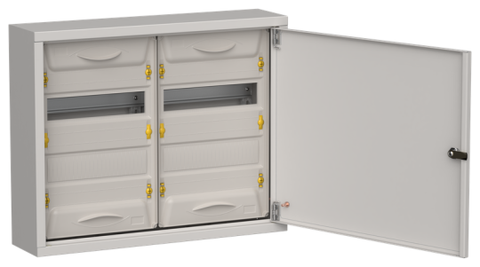 TITAN 5 Корпус мет. ЩРн-48 (2х24) 460х570х140 IP31 сер IEK