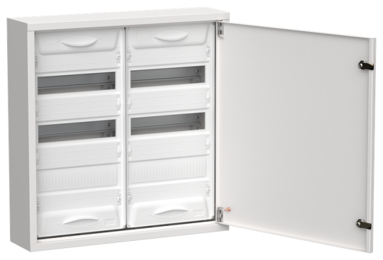 TITAN 5 Корпус мет. ЩРн-72 (2х36) 585х570х140 IP31 бел IEK
