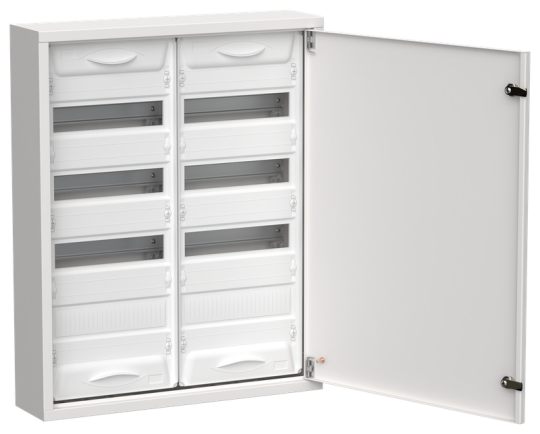 TITAN 5 Корпус мет. ЩРн-96 (2х48) 710х570х140 IP31 бел IEK