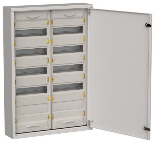TITAN 5 Корпус мет. ЩРн-120 (2х60) 835х570х140 IP31 сер IEK