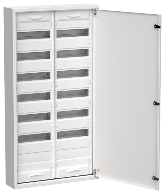 TITAN 5 Корпус мет. ЩРн-168 (2х84) 1085х570х140 IP31 бел IEK