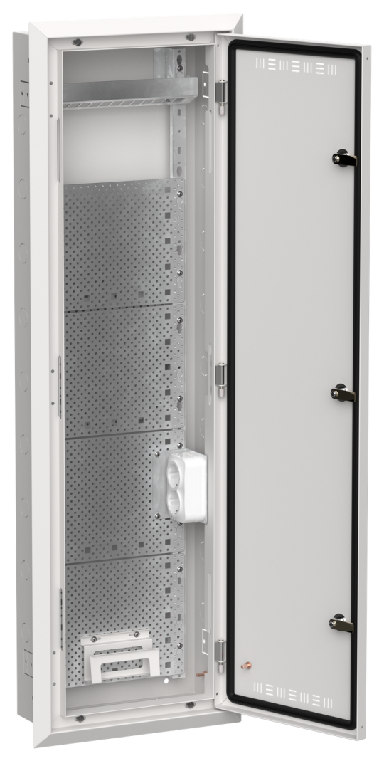 TITAN 5 Корпус мультимедиа ЩРв-84 (1х84) белый IEK
