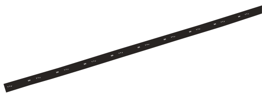 Трубка термоусадочная ТТУ нг-LS 18/9 черная 1м IEK