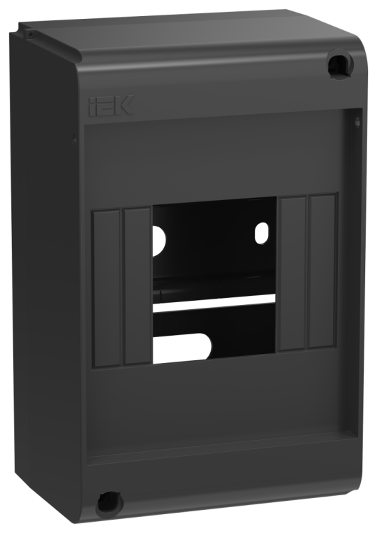 UNION Mini Корпус пластик. КМПн-4 IP20 без двери черный IEK