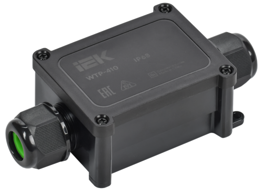Коробка распред. герметичная WTP-410 2 ввода IP68 IEK