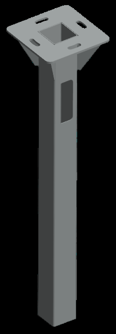L-park STICK Фундамент ФМ-0,120х120-1,4 битум LEDEL