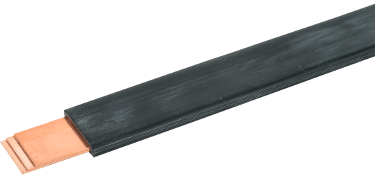 Шина медная гибкая изолированная ШМГ 3x(9x0,8мм) 2м IEK