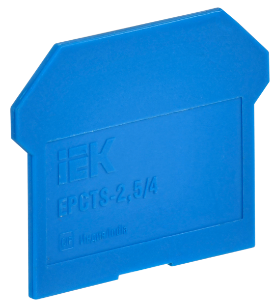 Заглушка для CTS 2,5/4мм2 синяя IEK