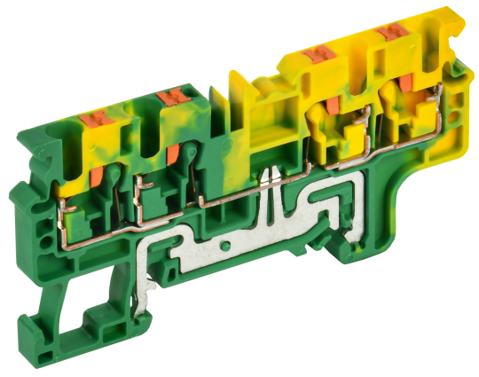 Колодка клеммная CP-MC-PEN земля 4 вывода 2,5мм2 IEK