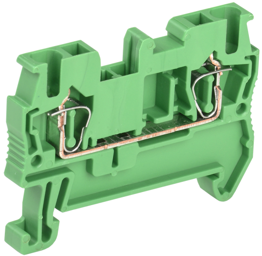 Клемма пружинная КПИ 2в-1,5 17,5А зеленый IEK
