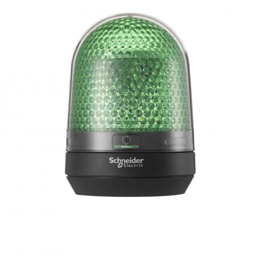 Световой маяк зеленый LED D100мм 100 - 230VAC XVR3M03