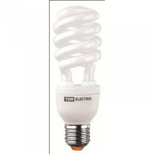 Лампа энергосберегающая КЛЛ-HS-13 Вт-2700 К–Е14 TDM